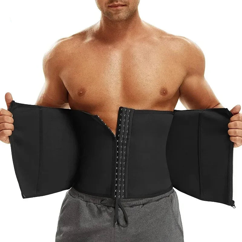 Gaine amincissante ventre plat homme